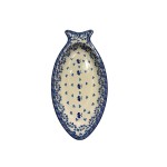 D74 Bunzlau ovale Serveerschaal 30x14,5cm 1936X Serveerschalen D74 Bunzlau ovale Serveerschaal 30x14,5cm 1936X Serveerschalen